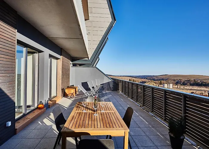 Mountain Klinovec Hexagon Daire *
